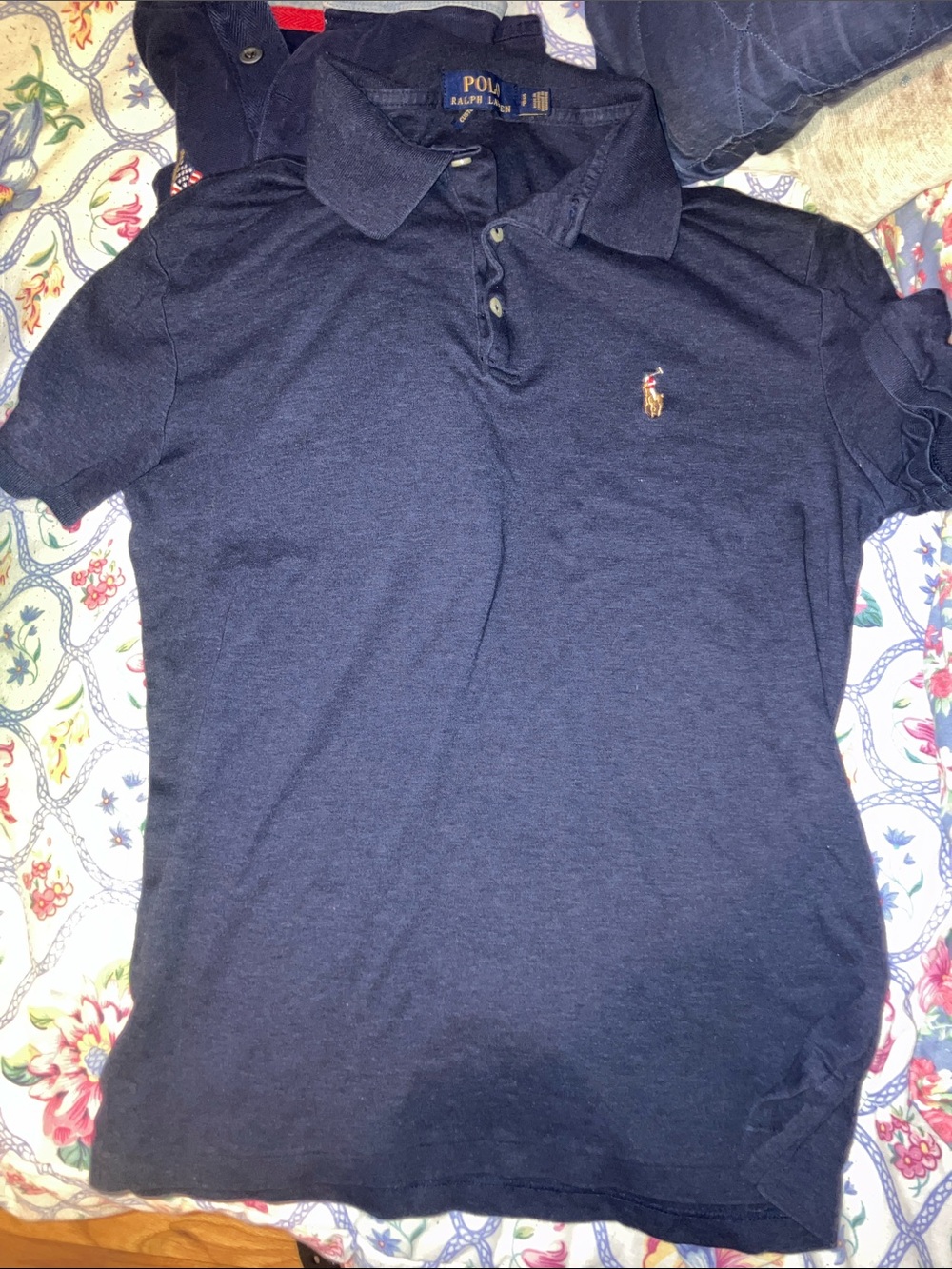 Polo by Ralph Lauren Navy Blue Boys' Short-Sleeve Polo